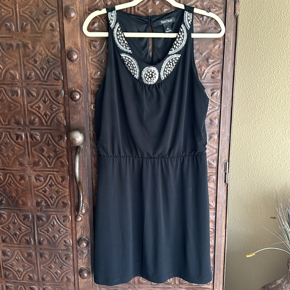 White House Black Market sleeveless dress—medium; black - Picture 2 of 7